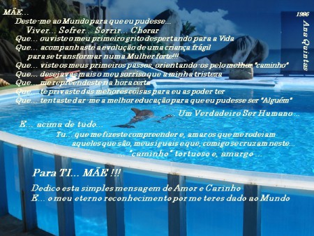 Mãe - a minha homenagem